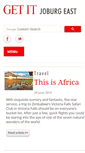 Mobile Screenshot of joburgeast.getitonline.co.za