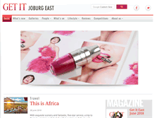Tablet Screenshot of joburgeast.getitonline.co.za