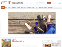 Tablet Screenshot of joburgsouth.getitonline.co.za
